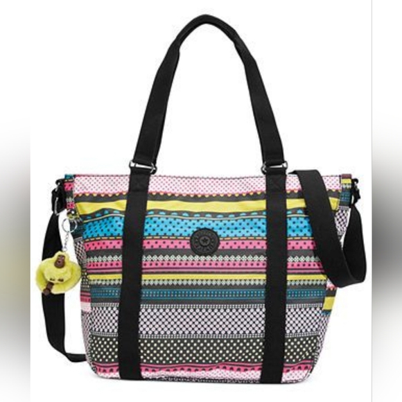 Kipling Handbag, Adara Medium Tote Without Monkey - Picture 1 of 10